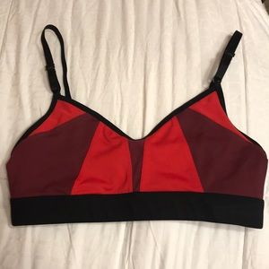 Alo red bralette size S
